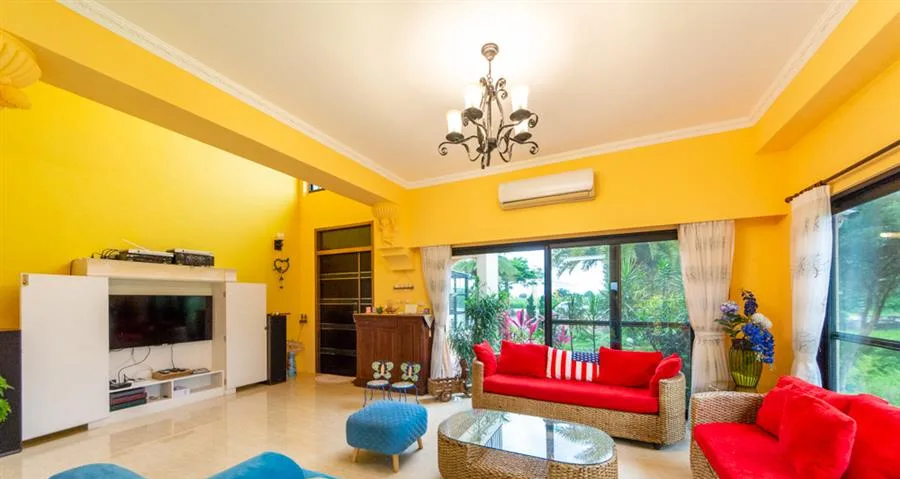 夏米兒Villa｜客廳視聽區