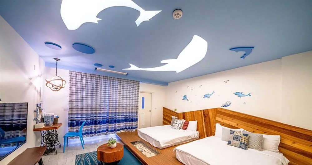 星湖森活｜海洋主題雙床客房